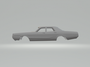 Dodge polara 3D Baskı Modeli