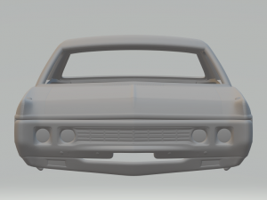 Dodge polara 3D Baskı Modeli