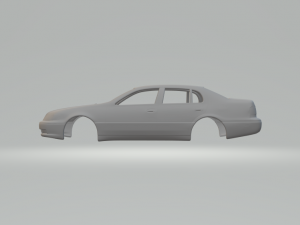 Lexus GS S130 3D 打印模型