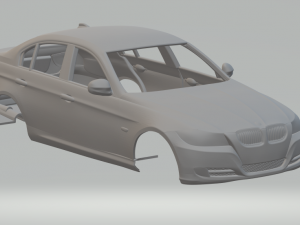 3-series Sedan 2011 Modèles 3D en vedette