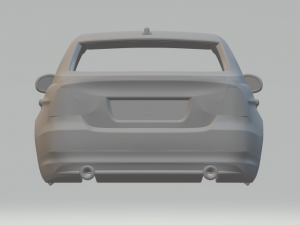 3-series Sedan 2011 Model do druku 3D