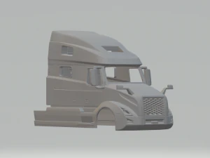 Volvo VNL Sleeper Cab 3D Print Model