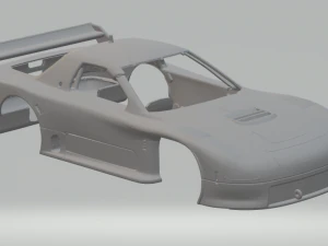 Mazda rx-7 yarışı 1991 3D Baskı Modeli