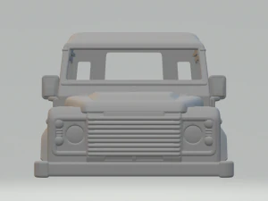 Land Rover Defender 90 2011 3D Print Model