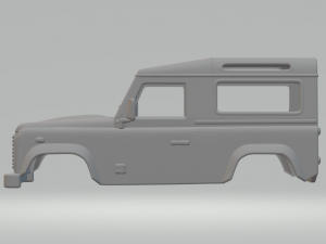 Land Rover Defender 90 2011 Modèles 3D en vedette