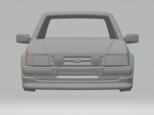 Escort rs turbo Modello di stampa 3D