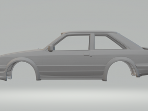 Escort rs turbo Modello di stampa 3D
