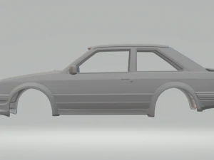 Escort rs turbo 3D Print Model
