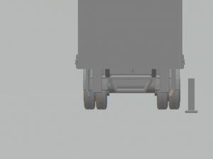 Trailer box truck usa Modelo de impresión 3D