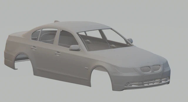 5-series F11 3D Print Model .c4d .max .obj .3ds .fbx .stl .blend 