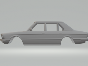 Series 5 sedan e12 1978 3Dプリントモデル