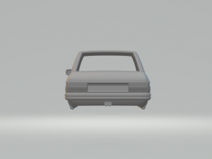 Series 5 sedan e12 1978 3Dプリントモデル