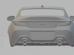 Субару швидкий 3D Принт Модель