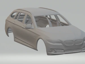 S&eacute;rie 5 em turn&ecirc; em 2010 Modelo de Impressão 3D