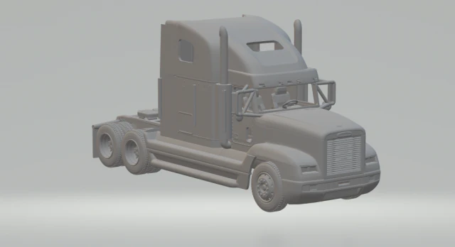 Freightliner fld kit 3D Print Model .c4d .max .obj .3ds .fbx .stl .blend