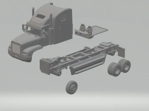 Freightliner fld kit 3D Print Model