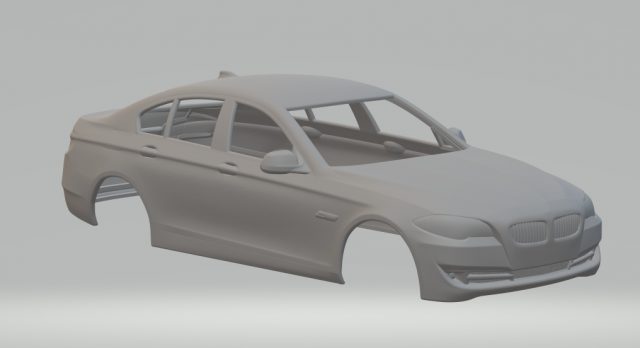 Series 5 sedan 2011 3D Принт Модель .c4d .max .obj .3ds .fbx .stl .blend