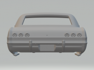 Chevrolet impala 65 Modèles 3D en vedette