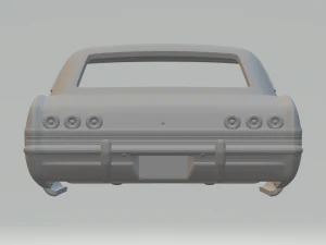 Chevrolet impala 65 3D Print Model