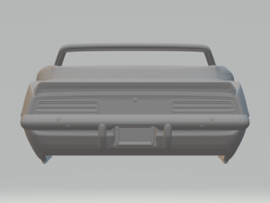 Chevrolet camaro 69 convertible Modelo de Impressão 3D