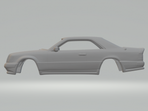 1987 Mercedes-Benz AMG Hammer Coupe Model do druku 3D