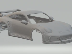 Porsche 911 techart 3D Print Model