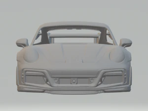 Porsche 911 techart 3D Print Model