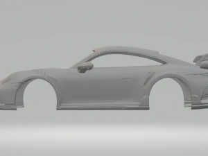 Porsche 911 techart 3D Print Model