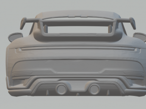 Porsche 911 techart 3Dプリントモデル