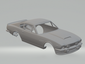 Aston martin vantage 3Dプリントモデル
