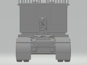 Pinnacle day cab 3D-printmodel