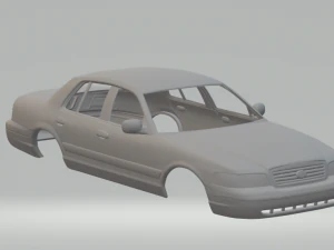 Ta&ccedil; victoria sedan 3D Baskı Modeli