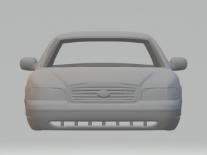 Crown victoria sedan 3D Принт Модель