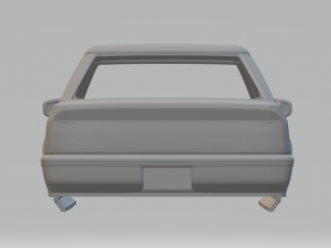 Honda Concerto sedan 88 3D Print Model