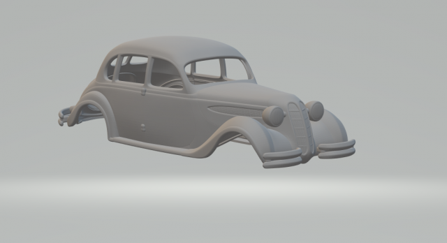 326 sedan 1941 3D-printmodel .c4d .max .obj .3ds .fbx .stl .blend 