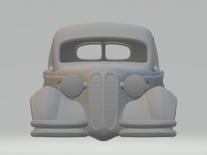 326 sedan 1941 3D-printmodel