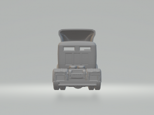 Mercedes 1519 truck 6x2 3D Print Model