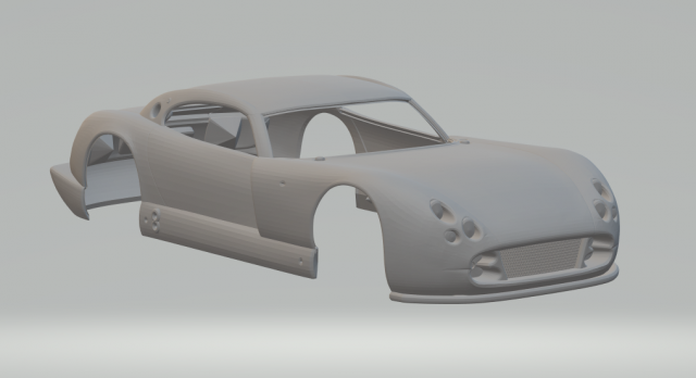 Tvr cerbera speed 12 3D 프린트 모델 .c4d .max .obj .3ds .fbx .stl .blend 