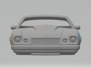 Chevrolet camaro mk2 1974 3D 프린트 모델