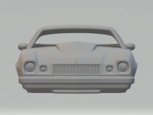 Chevrolet camaro mk2 1974 3D Print Model
