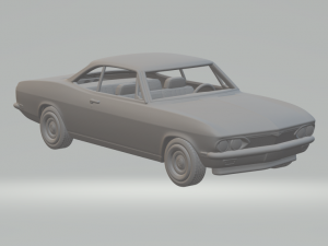 Chevrolet corvair coupe 3D Print Model