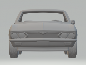 Chevrolet corvair coupe 3D Print Model