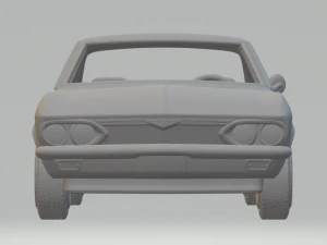 Chevrolet corvair coupe 3D Print Model