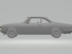 Chevrolet corvair coupe 3D Print Model