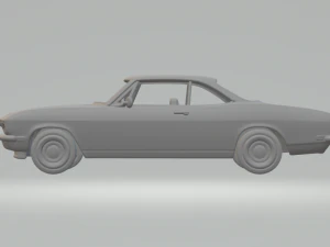 Chevrolet corvair coupe 3D Print Model