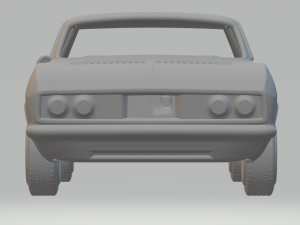 Chevrolet corvair coupe 3D Print Model