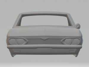 Chevrolet corvair coupe Modèles 3D en vedette