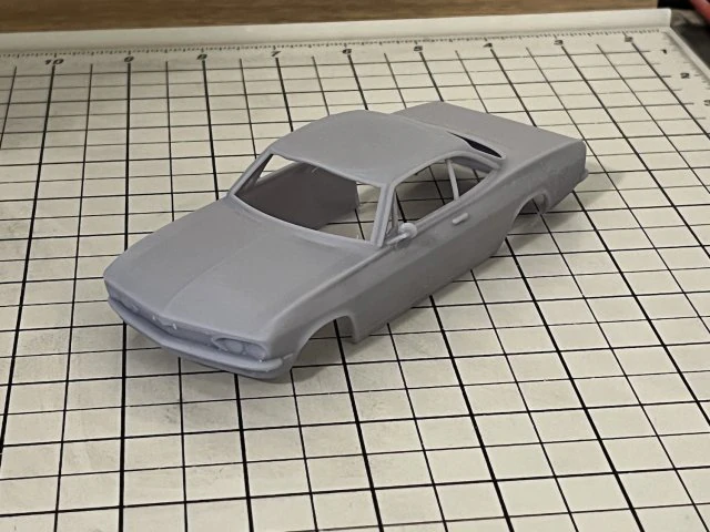 Chevrolet corvair coupe 3D Print Model .c4d .max .obj .3ds .fbx .stl .blend