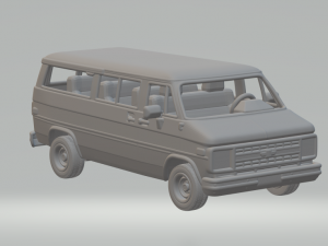 Chevrolet Beauville 88 3D Принт Модель