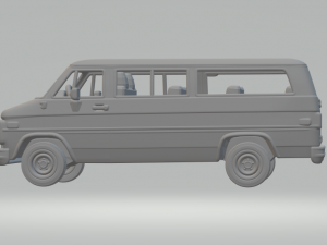 Chevrolet Beauville 88 3D Принт Модель